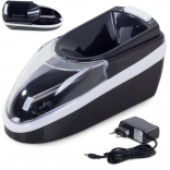 Fekete elektromos cigarettakészítő gép