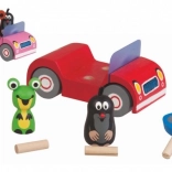 Fából készült kisautó – KISVAKOND kiránduláson