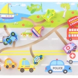 Fa labirintus – közlekedési eszközök