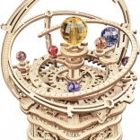 Rokr 3D fa kirakócsomag Csillagos éj – mechanikus planetárium zenélő dobozzal