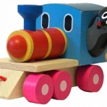 Fa húzós vonat kisvonatozóval