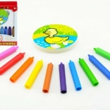 Fürdőszobai kréták – Első állatkáim szivaccsal