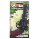 Műanyag játékrevolver hanggal gyerekeknek