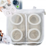 hálós mosózsák gyerekcipőkhöz, cipzárral