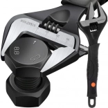 Állítható BIGSTREN villáskulcs 0–35 mm ergonomikus fogantyúval