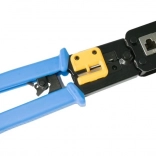 Krimpelő fogó RJ45/RJ12/RJ11 (8P/6P/4P) átmenő EZ csatlakozókhoz