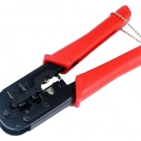 RJ45/RJ12/RJ11 csatlakozó présfogó