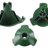 Testtartó háromlábú karácsonyfaállvány rögzítéséhez