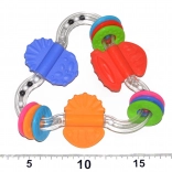 Háromszög formájú csörgő 14 cm MaaMaa