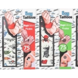 Ideiglenes tetoválás készlet fiúknak