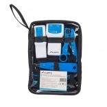 LAN telepítési eszközkészlet RJ45 RJ11 teszterrel