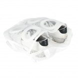 Cipőmosó hálós tasak cipzárral 28 × 27 cm