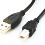 USB 2.0 A–B kábel 3 m fekete