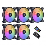 AIGO 120 mm ARGB ventilátorszett 5 az 1-ben