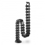 Rugalmas kábelrendező 1,3m fekete