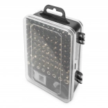 DIGITUS 115 darabos precíziós szerszámkészlet elektronikai javításokhoz