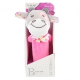 Sípoló csörgő rózsaszín bocis babáknak