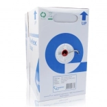 Árnyékolt FTP Cat 5e hálózati kábel, AWG24, 305 m, szürke