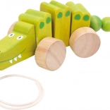 Fa Húzhatós Krokodil Small Foot