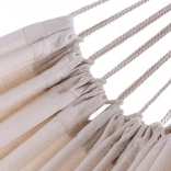 kerti függőágy erős textilből 200 × 80 cm hevederekkel és táskával