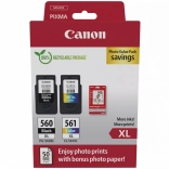 Canon PG-560XL/CL-561XL tintapatron fotópapírral