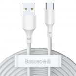 Baseus USB C és USB A közötti kábelkészlet, 1,5 m