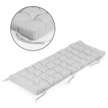 Párna kerti napozóágyhoz és székhez, szürke 145 × 52 cm MODERNHOME