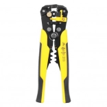 Automatikus szigetelőszálak vágó- és krimpelő késsel