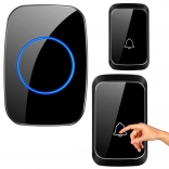 Vezeték nélküli vízálló csengő, 25 dallam, 3 hangerőszint