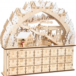 Adventi naptár Síelők