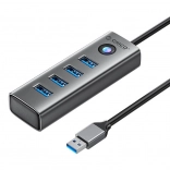 ORICO USB hub 4× USB 3.0, szürke