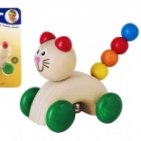 Cica kerekeken Csörgő