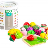 Fa gyümölcsök szeleteléshez - ECOTOYS