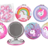 Unikornisos zsebtükör 7 × 7 cm
