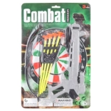 Gyermek számszeríj céltáblával és tapadókorongos nyilakkal