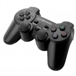 vezetékes gamepad PS3-hoz és PC-hez USB Trooper fekete