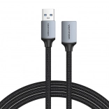 USB-A 3.0 kábel A apa – anya Vention CBLHI 3 m fekete