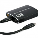 USB-C adapter 2x HDMI 4Kx2K audio