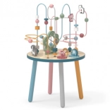 VIGA POLARB fa készségfejlesztő asztal gyöngylabirintussal