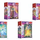 Mini puzzle DISNEY PRINCESS 54 darabbal – 4 motívum
