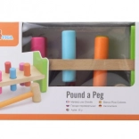 Fa kalapálós játék gyerekeknek 24 hó+