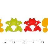 Bébi rágóka különböző formákkal és színekkel