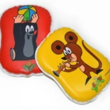 Sípoló párnácska KISVAKOND babáknak, műanyag, 12 × 10 cm