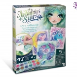 Nebulous Stars Varázslatos akvarell Marina