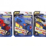 Műanyag pisztoly habszivacs tapadókorongos lövedékekkel