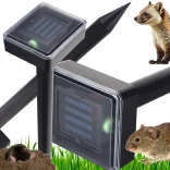 Napelemes ultrahangos vakond- és rágcsálóriasztó 1000 m²