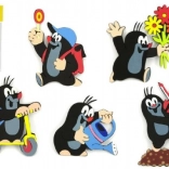 Hab dekoráció Kisvakond és torta