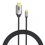 Vention CRBBH USB‑C–HDMI 2.0 kábel 2 m, 4K 60 Hz (fekete)