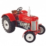 Fém Zetor 50 Super traktor felhúzós 1:25, piros