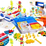 Kreatív mozaikakészlet fúróval táskában - 237 darab